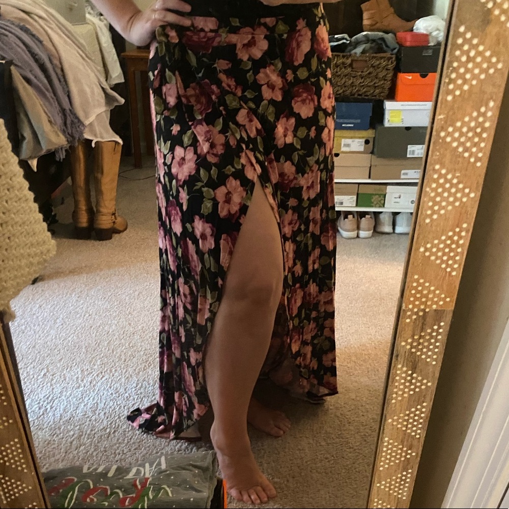 American Eagle Slit Maxi Dress, Size L